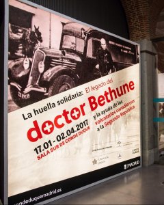 Exposición El legado del doctor Bethune en el Centro Cultural Conde Duque- OSCAR RODRÍGUEZ