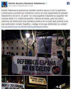 Facebook Centro Social y Nacional de Salamanca