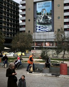 Vista de la céntrica plaza de Omonia, en Atenas. REUTERS/Alkis Konstantinidis