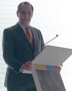 José Rolando Álvarez, presidente de SGR-CESGAR. E.P.