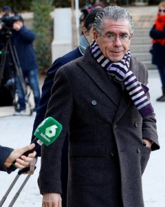 El ex secretario general del PP de Madrid Francisco Granados, a su llegada a la Audiencia Nacional. EFE/ Mariscal