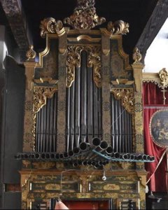 El famoso órgano del convento sevillano de Santa Inés. /EFE