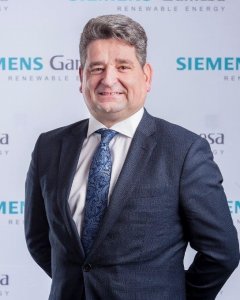 Miguel Ángel López, presidente de Siemens Gamesa. E.P.