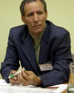 El representante permanente del Frente Polisario en España, Brahim Gali, quien hoy ha informado de que las negociaciones sobre el Sahara con Marruecos continuarán en marzo.