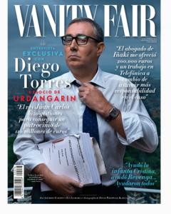 La portada de Vanity  Fair con Diego Torres.(Vanity Fair)