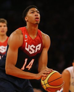 Davis, durante un partido con EEUU en el Mundial. Al Bello/AFP