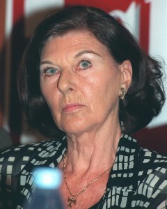 Fotografía de archivo de septiembre de 1997 de la actriz suiza alemana Katia Loritz. EFE/Archivo/Kote Rodrigo