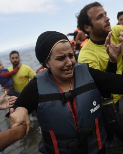 La desesperación de los refugiados está latente en cada uno de los rescates. Pro-Activa.