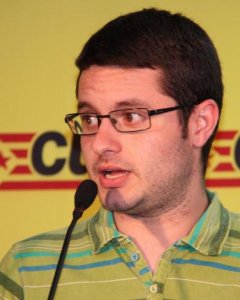 El excabeza de lista de la CUP por Barcelona en las elecciones municipales de 2011, Xavier Monge.