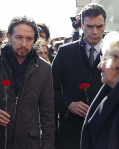 Esta mañana en la Estación de Atocha Cercanías, en el duodécimo aniversario del ataque terrorista más sangriento que ha sufrido Europa. EFE