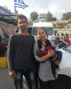 Mohammed y Mariam, refugiados afganos.