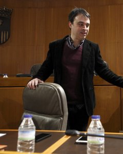 El diputado de Podemos Ramón Sierra