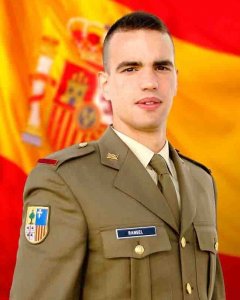 El soldado fallecido en el desprendimiento, Rubén Rangel Vizuete, tenía 25 años./EUROPA PRESS