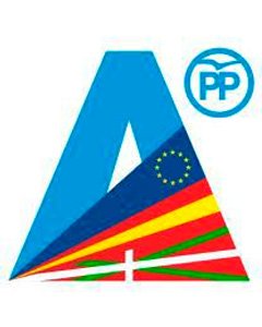 El logo que el PP vasco presenta para las elecciones.