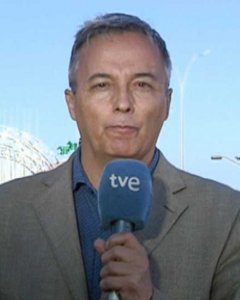 El enviado especial de TVE a Cuba, Vicenç San Clemente