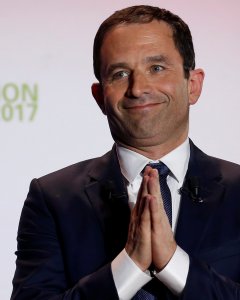 Benoît Hamon, candidato a la Presidencia de Francia. REUTERS/Pascal Rossignol