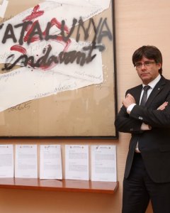 Puigdemont davant les notificacions judicials sobre el referèndum