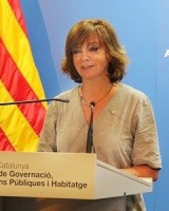 Meritxell Borràs, consellera de Governació