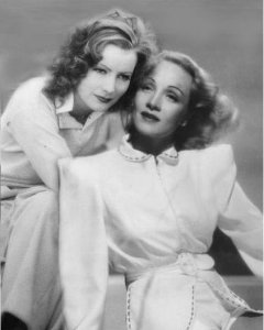 Greta Garvo y Marlene Dietrich