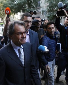 El expresident de la Generalitat, Artur Mas, a su llegada a la reunión del Comité Nacional del PDeCAT celebrada, en Barcelona. EFE/Alejandro García