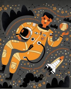 Mae Jemison vista por Rachel Ignotofsky