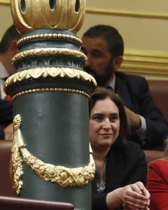 L'alcaldessa de Barcelona, Ada Colau, al Congrés dels Diputats / EFE Javier Lizón