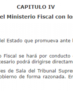 Estatuto Orgánico del Ministerio Fiscal