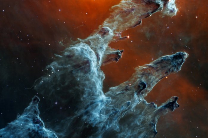El telescopio Webb de la NASA captura una segunda imagen de los Pilares de la Creación