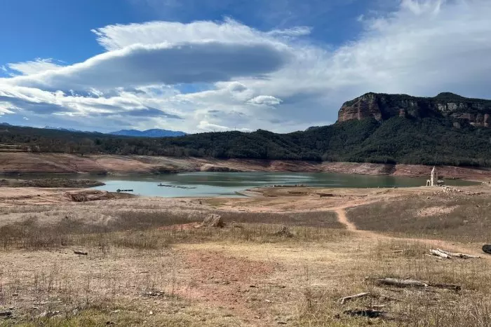 Una part significativa de Catalunya ha registrat el darrer any un volum de pluja propi d'un clima desèrtic