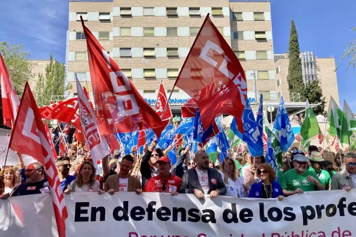 Así te hemos contado la concentración de los profesionales de la Sanidad Pública de Madrid