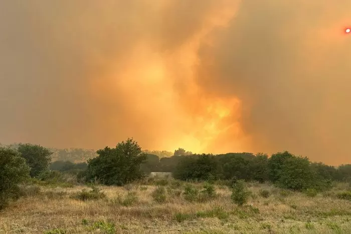 Controlat l'incendi de la Catalunya Nord després d'arrasar 500 hectàrees