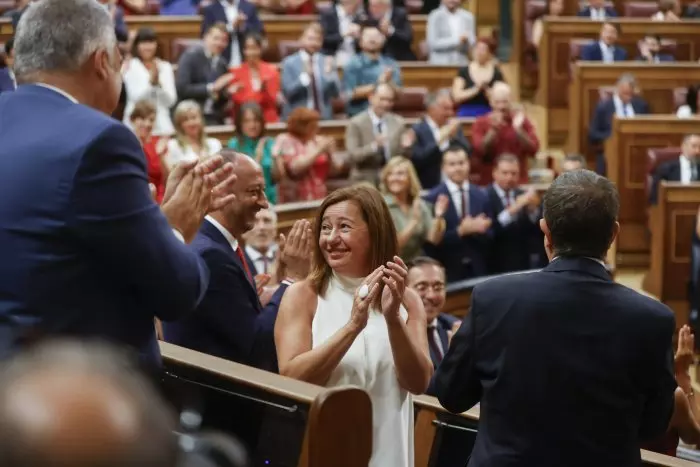 Armengol és elegida presidenta del Congrés gràcies a l'acord 'in extremis' de Junts i ERC amb el PSOE