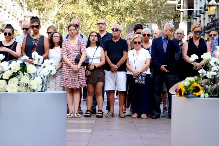 Barcelona recorda les víctimes del 17-A en el sisè aniversari de l'atemptat
