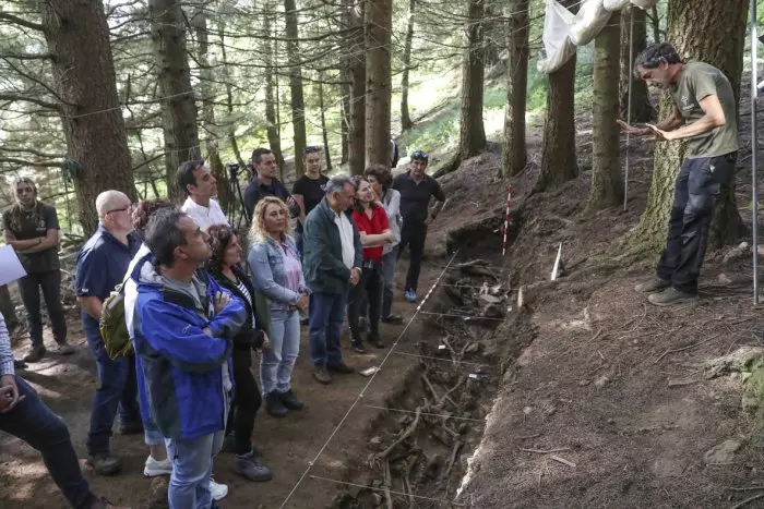 Localizadas nueve víctimas del franquismo en una fosa del puerto de Pajares