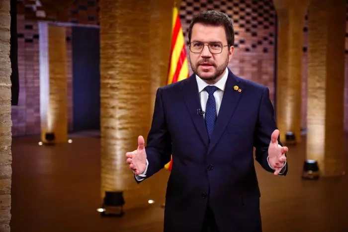 Aragonès situa l'aprovació d'un finançament singular per a Catalunya com a prioritat per al 2024