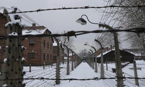 Imagen del campo de concentración de Auschwitz. - REUTERS