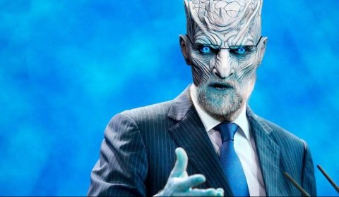 Mariano Rajoy transformado en caminante blanco (personaje de la serie Juego de Tronos). La utilización de una imagen propiedad de HBO podría impedir que un meme como este fuera subido a la red.