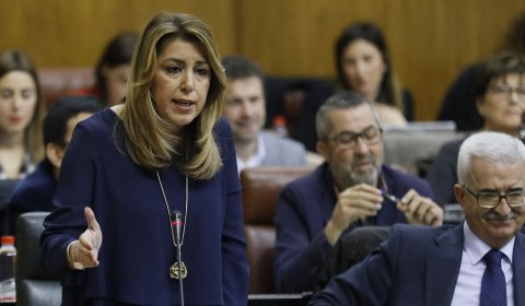 La presidenta de la Junta de Andalucía, Susana Díaz.- EFE