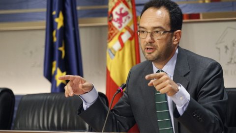 El portavoz del PSOE en el Congreso, Antonio Hernando, en una foto de archivo. EFE