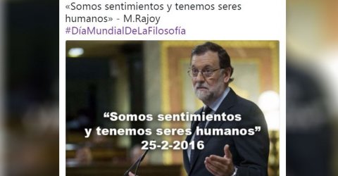 Rajoy tremending