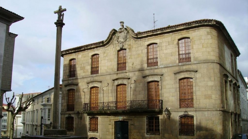 El palacio de Cornide, en el casco antiguo de A Coruña.