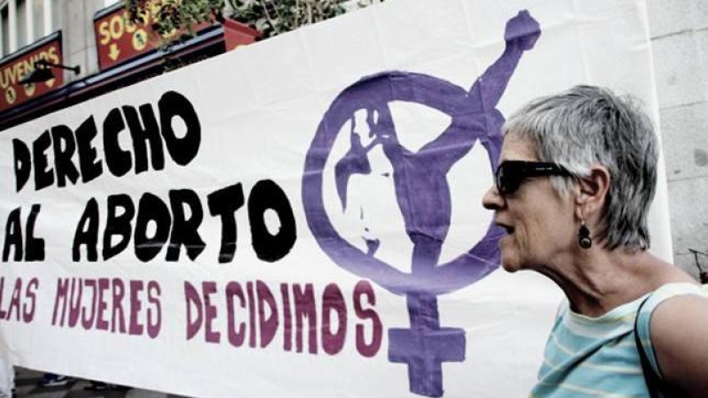 Manifestación por los derechos sexuales y reproductivos en Madrid.- SARA DÍAZ/ FOTOGRACCIÓN