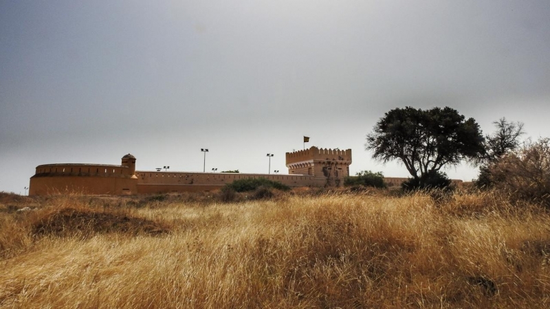 El centro para menores extranjeros no acompañados Fuerte de la Purísima, de Melilla.- JOSÉ PALAZÓN