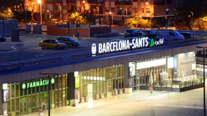 La Estación de Sants de Barcelona, en una imagen de archivo. EFE