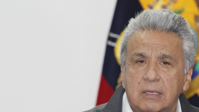 Lenín Moreno en una imagen cedida por la Presidencia de Ecuador. / EFE