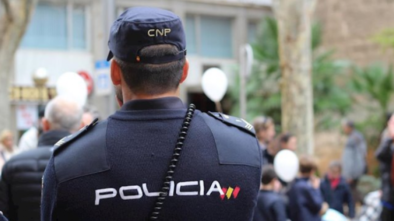 Foto de archivo de un policía nacional. EUROPA PRESS