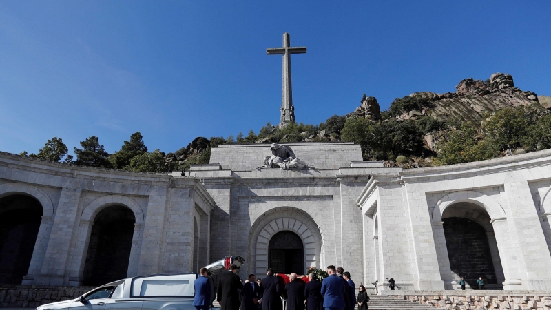 El Valle de los Caídos durante la exhumación del dictador Francisco Franco. / Europa Press