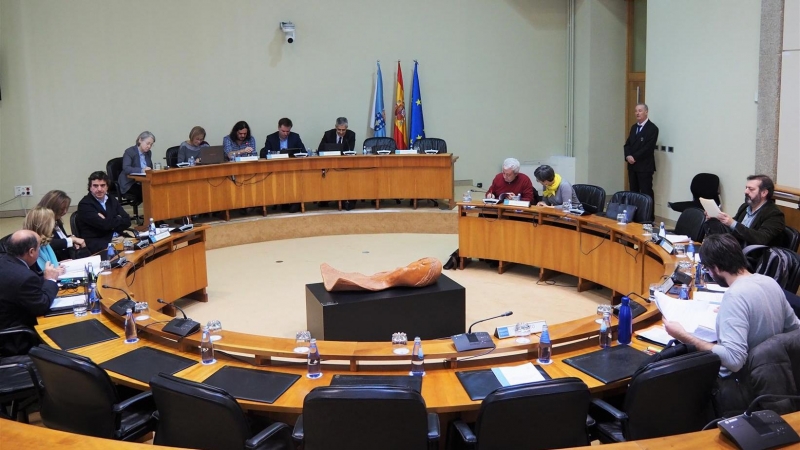 Sesión en el parlamento de Galicia de enero. / PARLAMENTO DE GALICIA