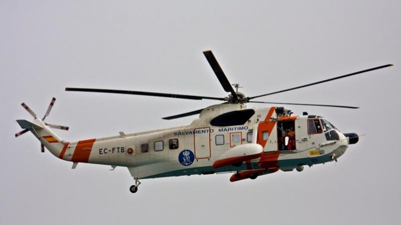 Imagen de archivo de un Helicoptero de Salvamento Maritimo. EP
