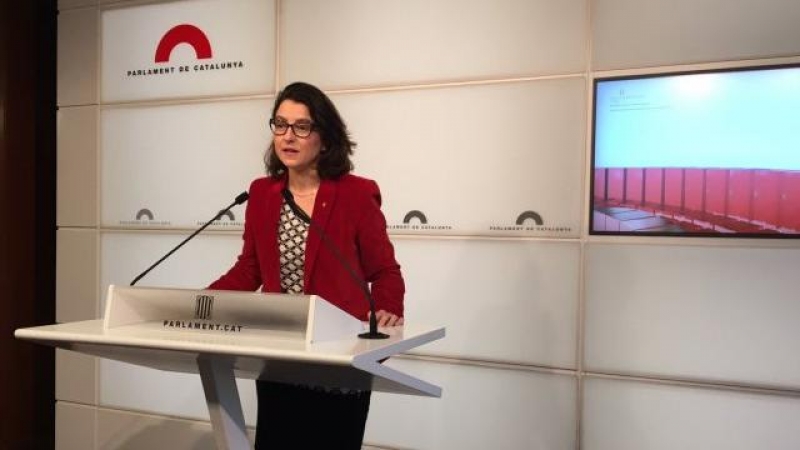 La portaveu parlamentària del PSC, Eva Granados. PSC